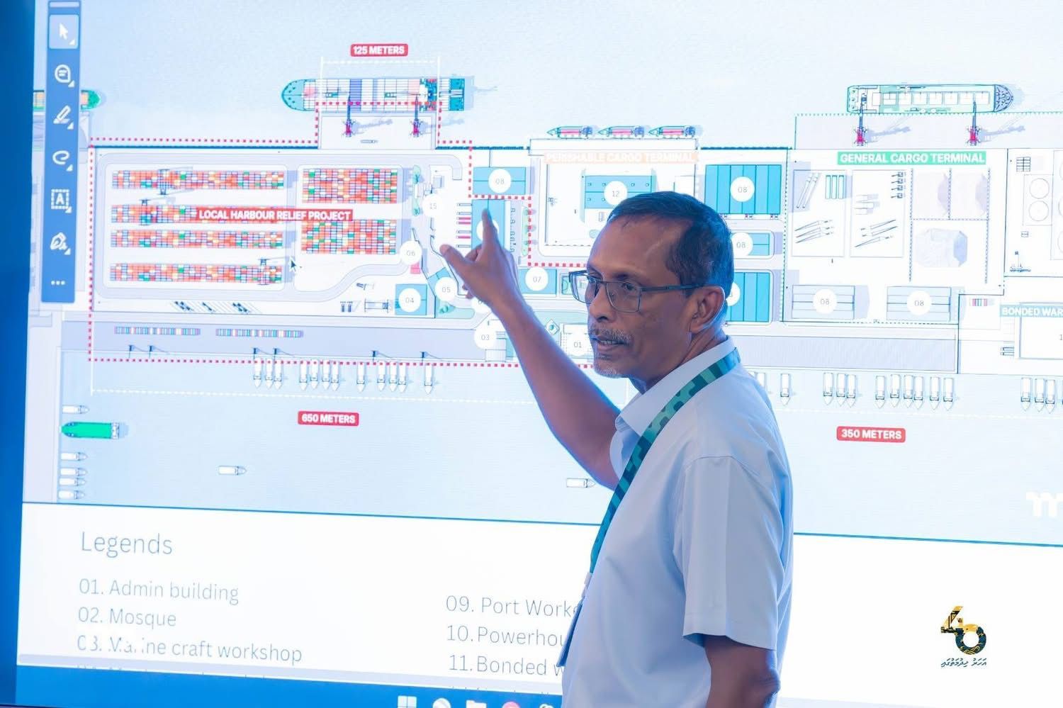Cover image for Consultative Meeting Held Regarding the Thilafushi Port Terminal Planning 